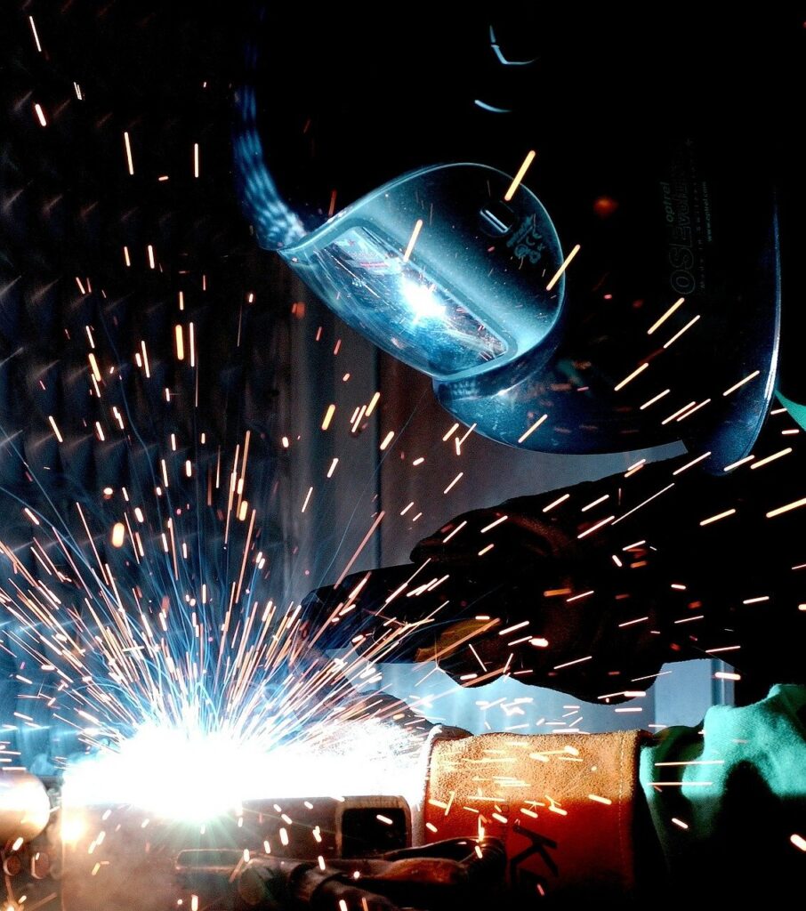 welding, welder, work